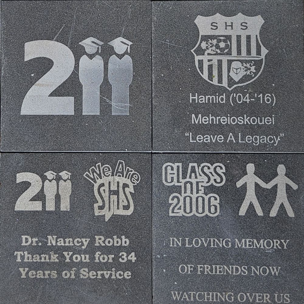 Legacy Brick Paver - 8"x 8" Black Granite Paver
